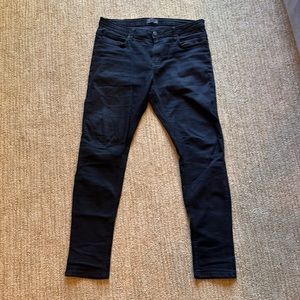 MENS BLACK ZARA JEANS SLIM FIT SIZE 34